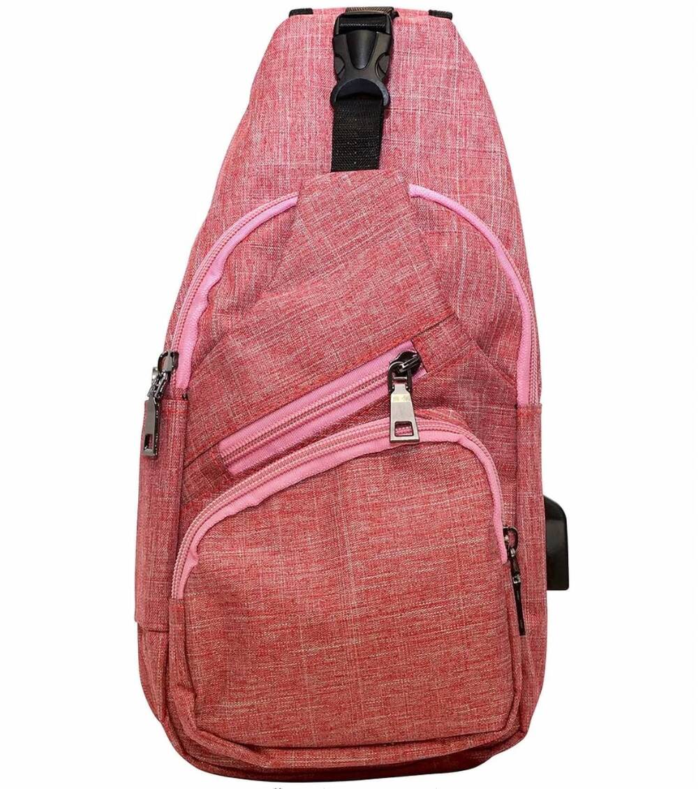 NEW CALLA unisex nupouch anti-theft daypack in rose